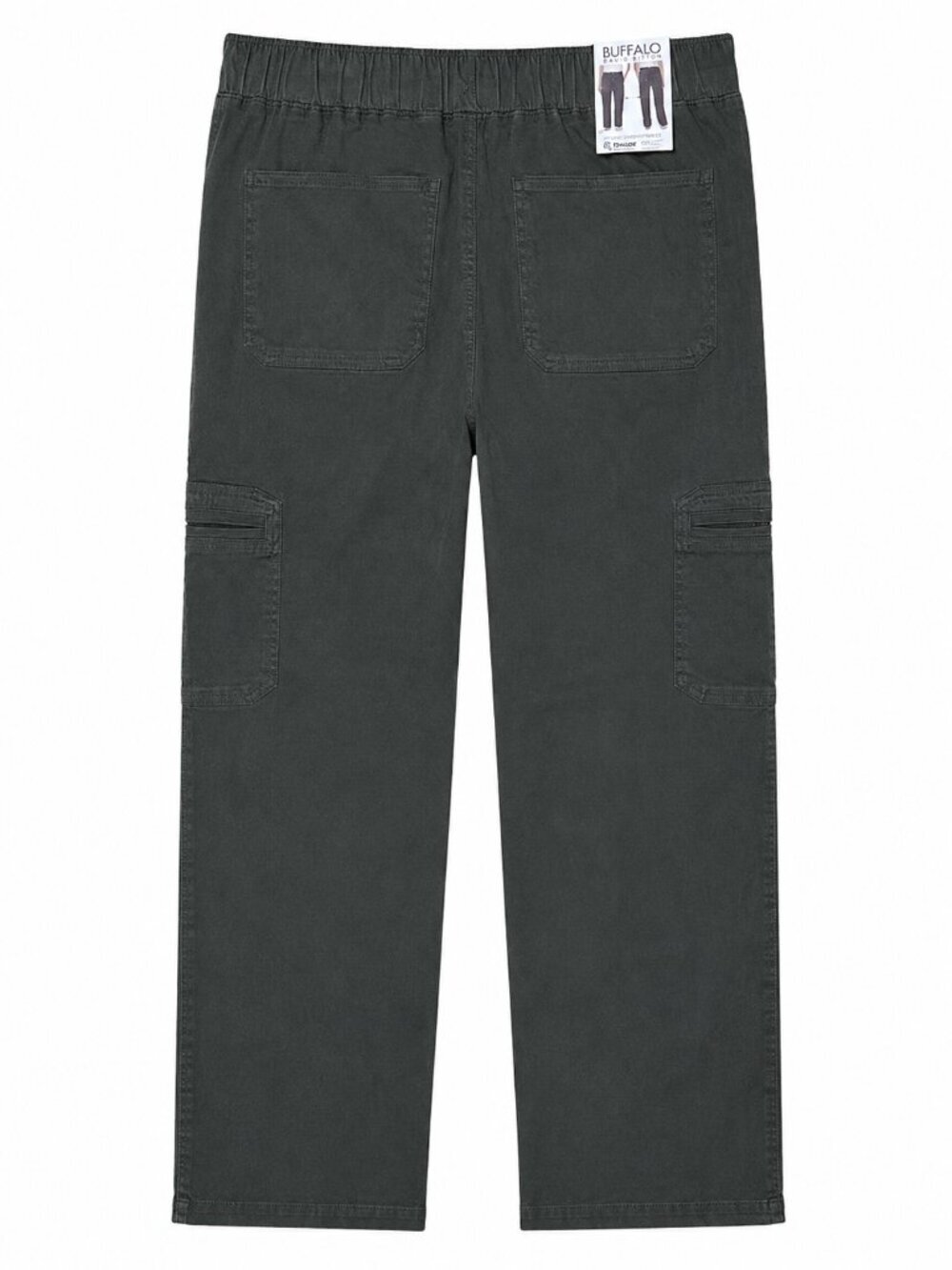 Buffalo David Bitton Women's Tencel Pull-On Cargo Pants Sage Green XS NWT - Picture 3 of 16